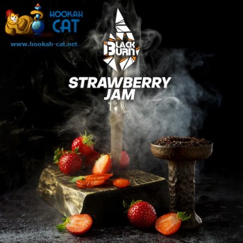 Табак для кальяна BlackBurn Strawberry Jam (БлэкБерн / Блекберн Клубничный Джем) 100г - фото 1 Табак для кальяна BlackBurn Strawberry Jam (БлэкБерн / Блекберн Клубничный Джем) 100г - фото 1